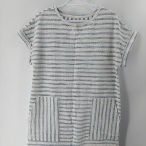 Lou & Grey for LOFT Women Blue Casual Dress M